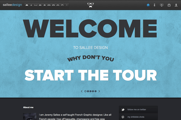 Sallee Design website preview